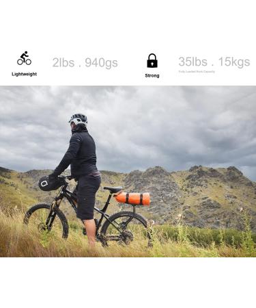 Rear Bike Rack: aeroe Spider - Fits Mountain, Gravel, Road & Electric Bikes | Easy Install & Carry up to 35lbs - Buy Online on GoSupps.com