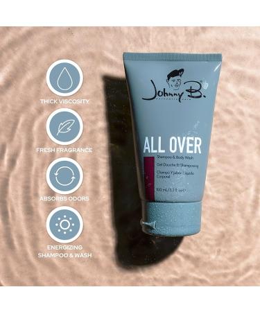 JOHNNY B. Professional All Over Hair Shampoo & Body Wash - International Shipping Available - Buy Online on GoSupps.com