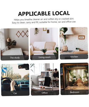 CANIGHT 1 Set Hydrating Instrument Facial Mist Spray Device Face Mini Face Humidifier Pink Abs 12X4.5X4.3cm - Buy Online on GoSupps.com