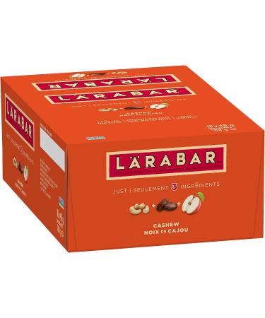 L RABAR Cashew Fruit and Nut Energy Bar Pack of 16 Bars Gluten Free Vegan Family Pack Snack Bars 768 Grams Package - Buy Online on GoSupps.com