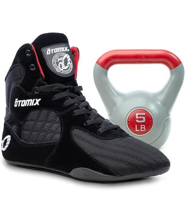 Otomix Men's Stingray Escape Bodybuilding Shoes 11 - Black | Weightlifting, MMA, Wrestling - Buy Online on GoSupps.com