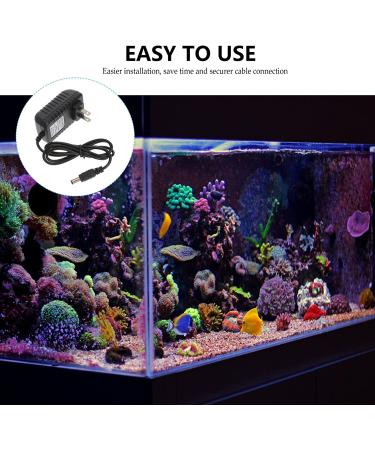 UEETEK LED Power Adapter AC110-240V DC12V 1A for Aquarium Fish Tank Light - US Plug - Buy Online on GoSupps.com