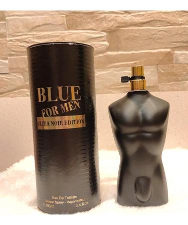 BLUE FOR MEN ULTRA NOIR EDITION Eau de Toilette 3.4 fL. Oz. Amber fragrance for men. - Buy Online on GoSupps.com