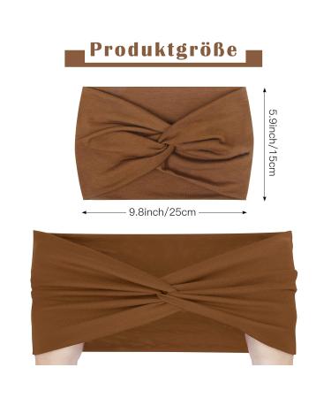 Buy Boho Hair Bands for Women | 18 cm Wide Elastic Headbands & Hair Accessories - Buy Online on GoSupps.com