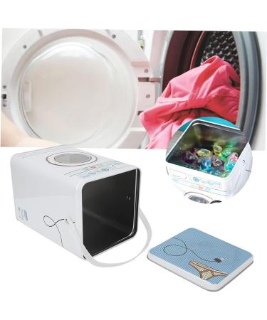 Large Capacity Laundry Detergent Canister with Handle - Blue for storing Washing Powder & Tablets - Buy Online on GoSupps.com