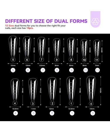 Saviland Slip Solution Polygel Nail Kit | 120 Nail Tips Acrylic Brush & Dappen | Perfect for Nail Extensions & Coffin Shapes - International Shipping Available - Buy Online on GoSupps.com