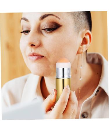 OHPHCALL 5pcs Facial Volcanic Volcanic Rock Skin Care Roller Face Massager Aluminum Alloy mediumx5pcs Goldenx5pcs - Buy Online on GoSupps.com