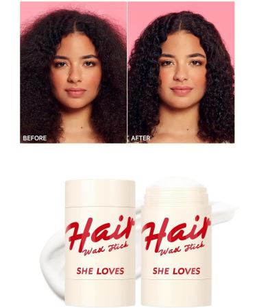 She Loves Hair Wax with Strong Hold for Men's Hair - Long Lasting - Dry Hair - Frizzy Hair Wax - Hair Styling Texture Smoothing Defining Wax - Buy Online on GoSupps.com