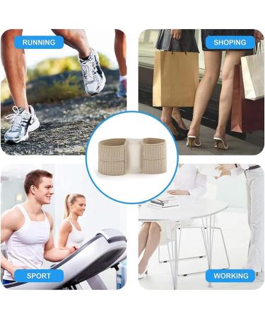 4P Gel Bunion Correctors | Toe Spacing Separators & Orthotics for Men & Women | Bunion Pain Relief | Unisex | Beige | International Shipping Available - Buy Online on GoSupps.com