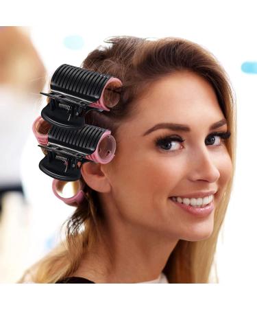 12 Black Hot Roller Clips for Women's Hair Styling - Replacement Claw Clips for Hair Curlers - Buy Online on GoSupps.com