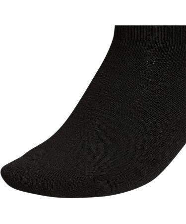 adidas Women's Sport Stripe High Quarter Socks (3-Pack) - Black/White - Size Medium - Buy Online on GoSupps.com