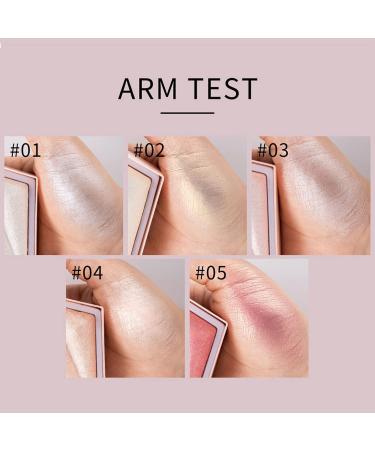 Shimmer Blush Palette for Cheeks - Long Lasting, Buildable, and Blendable - Quicksand Gold Shade - 8.00g - Pack of 1 - Buy Online on GoSupps.com