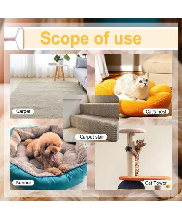 Pet Hair Remover Pro - Lint Scraper & Rake for Carpets, Furniture, Clothes - Blue (1PCS) - Buy Online on GoSupps.com