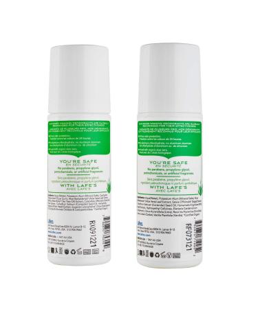 Lafe's Natural Body Care | 2 Fresh & 1 Extra Strength Deodorant Sticks | 24-Hour Protection & All Natural 3 Pack (2.25oz each) - Buy Online on GoSupps.com