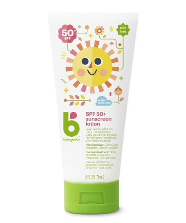 BabyGanics Sunscreen Lotion SPF 50+ 2 fl oz (59 ml)