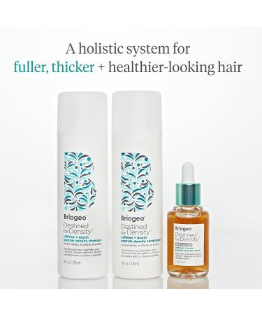 Briogeo Destined For Density MegaStrength Serum | 1.5 oz | Hair Thickening & Density Boost | Fast-Absorbing Vegan Formula - Buy Online on GoSupps.com