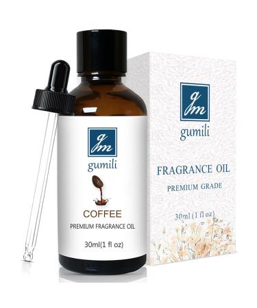 Coffee Essential Oil Home Fragrance Oil for Candle Scents Soy Wax Candle Making Soap Dryer Balls Diffusers Laundry Slime -1 oz /30ml Coffee 1 Fl Oz (Pack of 1)
