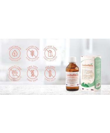 Lactofibre Gentle and Effective Constipation Relief - Osmotic Laxative with Prebiotic Effect Based on Fiber and Lactitol for Adults Pregnant and Nursing Women - Plum Taste (1) - Buy Online on GoSupps.com