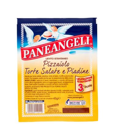 Paneangeli Pizzaiolo Italian Leavening Agent - 15g Packages (Pack of 9) - Italian Import - Buy Online on GoSupps.com