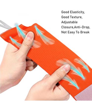 Adjustable Sports Captain's Armband - Youth Football Soccer Basketball Volleyball | Orange | International Shipping - Buy Online on GoSupps.com