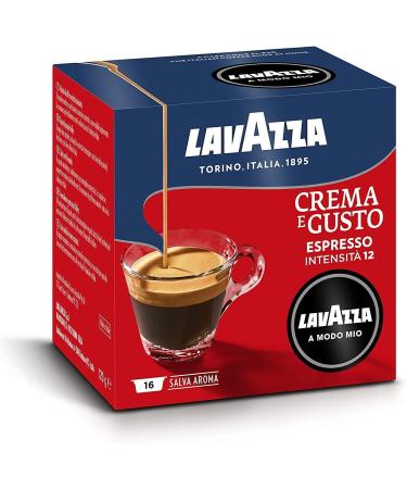 Lavazza 1080 Modo Mio Crema and Gusto coffee capsules - Buy Online on GoSupps.com