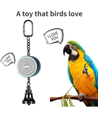Colorday Bird Talking Coach & Voice Bell Toy (Patent Pending) Blue - Buy Online on GoSupps.com