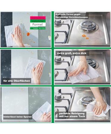 Clearfee Set | Original Sleepy Wet Wipes | 100 XXL Disposable Surface Cleaning Towels | Strong & Large (3 Pack with Herbal Soap) - International Shipping Available - Buy Online on GoSupps.com