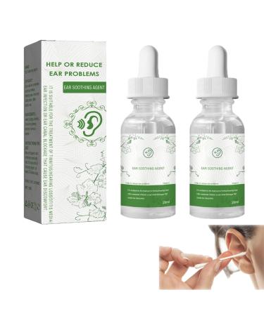 Tundperat Arsicor Organic Herbal Drops 2023 New Arsicor Ear Soothing Agent Ear Drops for Tinnitus Relief Educes Ear Noise (2PCS)