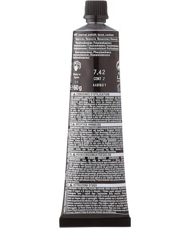 L'Or al Professionnel Inoa Permanent Hair Colour No.7.42 Medium Blonde Copper Iris 60 ml - Buy Online on GoSupps.com
