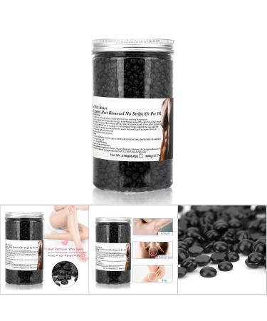 500g Hard Wax Beans for Hair Removal | European Depilation Wax for Bikini Eyebrows Face & Armpits - Chocolate Flavor - Buy Online on GoSupps.com