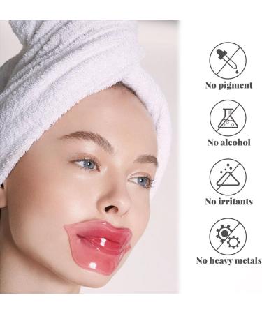  MagiSel Pack of 15 moisturizing lip masks for lip care with collagen - To brighten lip wrinkles - Sleeping mask for dry and chapped lips - Buy Online on GoSupps.com