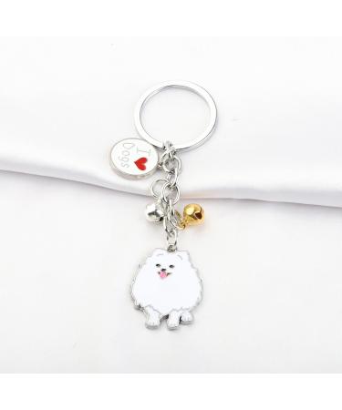 Ensianth Dog Keychain - Perfect Gifts for Dog Lovers | Puppy Paw Print Keyring for Dog Owners | Ideal Dog Mom & Dad Gift - Buy Online on GoSupps.com