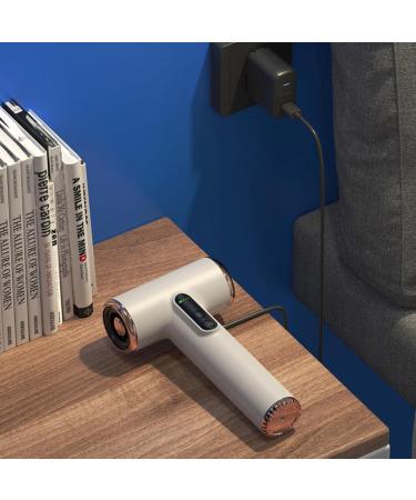 Kangnice Cordless Baby Hair Dryer for Infant Low Heat Gentle Air Rechargeable Small Hair Blow Dryer with 3 Speed Settings Wireless Blow Dryer - Buy Online on GoSupps.com