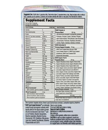 Vitamin Code 50+ Men's Formula - 240 ct | Whole Food Multivitamin for Aging Men - Buy Online on GoSupps.com