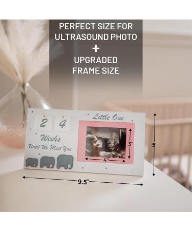Baby First Scan Picture Frame - Ultrasound Image Frame Gifts for Expectant Mothers | Pregnancy Countdown Calendar - Buy Online on GoSupps.com