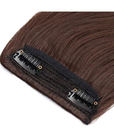 SEGO 2 Clips Bangs Hairpiece - Medium Brown Fringe Hair Extensions for a Stylish Look - Buy Online on GoSupps.com