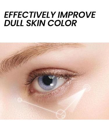 S rum contour des yeux l'acide hyaluronique et l'extrait de caf ine s rum pour les cernes et les poches cr me anti- ge pour un regard plus jeune 3pcs - Buy Online on GoSupps.com