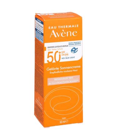 Avene Tinted Sunscreen SPF 50 - 50ml | Broad Spectrum UV Protection | International Shipping - Buy Online on GoSupps.com