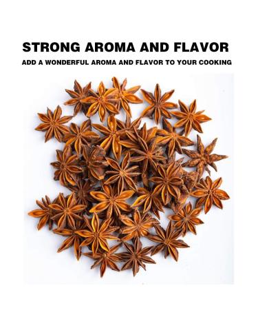 16oz Whole Star Anise Pods - 100% Natural Chinese Spice for Baking, Cooking, and Tea - Buy Online on GoSupps.com