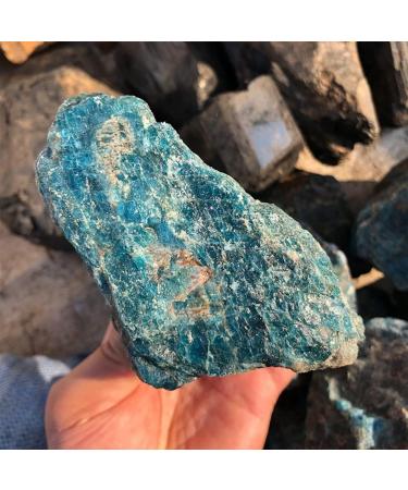 Natural Quartz Crystal Natural Raw Crystals Stones Blue Apatite Rough Stone 100g-500g 1pc Home Office Decor ningxiao (Color : 1pc 185g-250g) - Buy Online on GoSupps.com