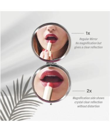 MALLAbyLAMMA Stepmom Gift Set: Compact Mirror & Keychain - Bonus Mom Birthday, Mother's Day, Christmas - Buy Online on GoSupps.com