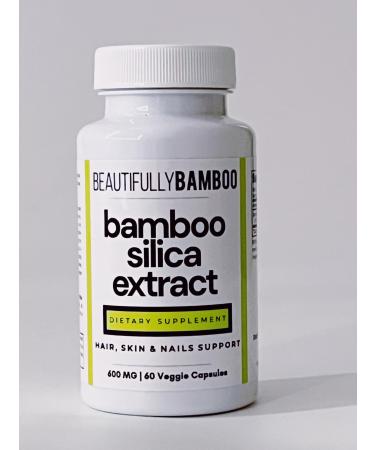 Bamboo Silica Extract Capsules Beautifully Bamboo