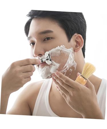 Gleavi Razor Brush for Men | Multi-Purpose Mustache & Shaving Brush | Premium Wooden H101 Brush for Salon-Quality Shaving Foam - Buy Online on GoSupps.com
