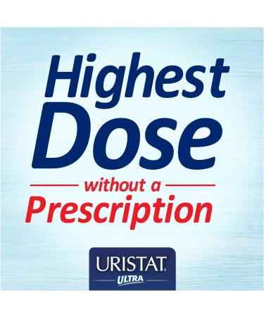 Uristat Ultra UTI Pain Relief Tablets - Fast UTI Relief for Urinary Pain & Burning - 30 Cranberry Flavored Tablets - Maximum Strength - Pack of 1 - Buy Online on GoSupps.com