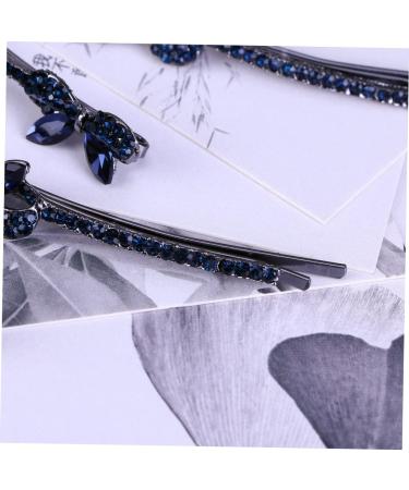 DOITOOL 4 Pairs Bridal Headpiece Hair Jewels for Women Pearl Hair Pin Hair Barrettes for Girls Bride Hair Clip Bride Headpieces for Wedding Crystal Pair Clip Miss Rhinestones - Buy Online on GoSupps.com