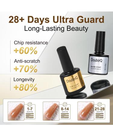 Gel Nail Polish Kit with UV Lamp 6 Colours Soak Off Gel Nail Starter Set/Base Top Coat/Nail Gel/Manicure Tools/Nails Nail Studio Set 13-18 - Buy Online on GoSupps.com