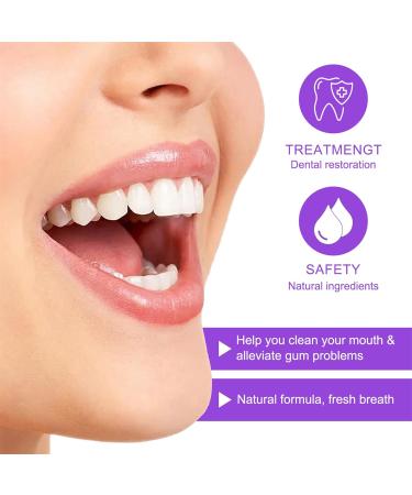 Tooth Cleaning Drops Teeth Freshener 60ml Oral Solution for Adults Extended Effect Whitening Liquid Hygiene Supplies Breath Enhancer for Family Travel Dormitories and Daily - Buy Online on GoSupps.com