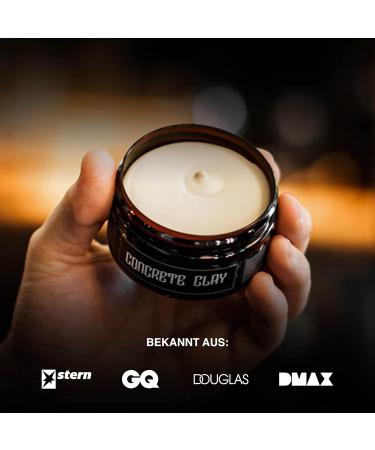Charlemagne Concrete Clay Hair Wax Set | Super Strong Hold Matt Finish | 100g Hair Clay Pomade for Men | Premium Hair Styling Cream - Buy Online on GoSupps.com