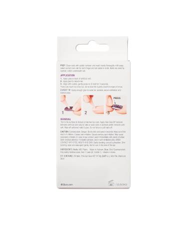KISS Gel Fantasy Press On Nails - Black Long Square Shape 28 Nails + Glue Manicure Stick & Mini File - Shop Internationally - Buy Online on GoSupps.com