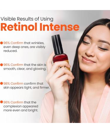 Uzuri Life Retinol Intense: Anti-Wrinkle & Anti-Aging Treatment for Fine Lines - Overnight Skincare - Buy Online on GoSupps.com